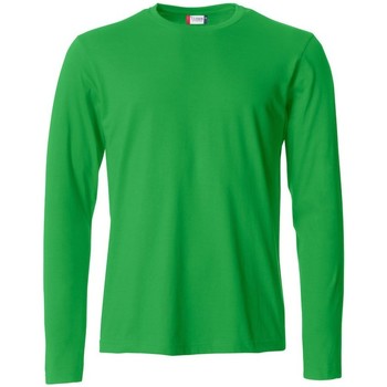 textil Herre Langærmede T-shirts C-Clique  Grøn