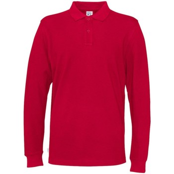 textil Herre Langærmede T-shirts Cottover  Rød
