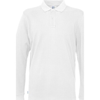 textil Herre Langærmede T-shirts Cottover  Hvid