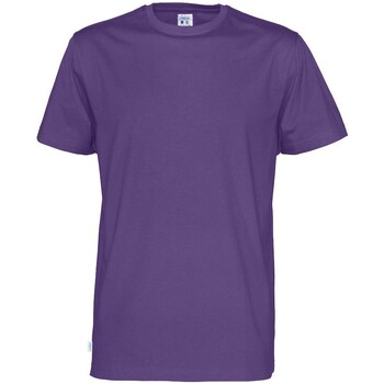 textil Herre Langærmede T-shirts Cottover  Violet