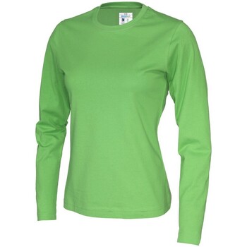 textil Dame Langærmede T-shirts Cottover  Grøn