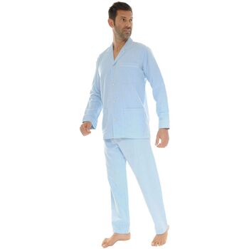 textil Herre Pyjamas / Natskjorte Christian Cane FLAINE Blå