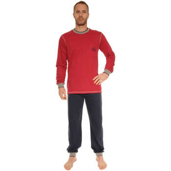 textil Herre Pyjamas / Natskjorte Christian Cane BALDWIN Rød