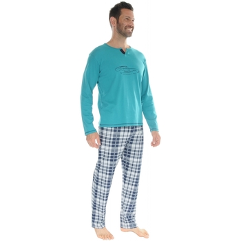 textil Herre Pyjamas / Natskjorte Christian Cane IRWIN Grøn
