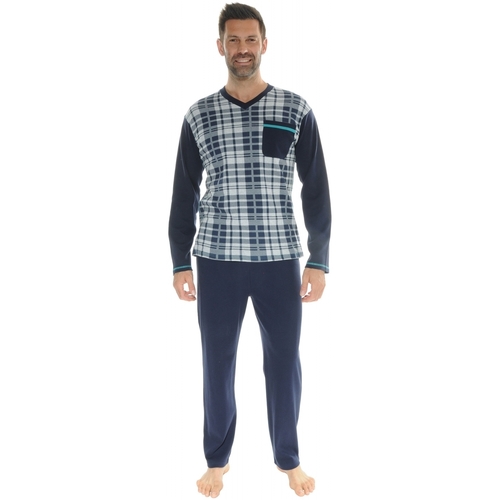 textil Herre Pyjamas / Natskjorte Christian Cane IRWIN Blå