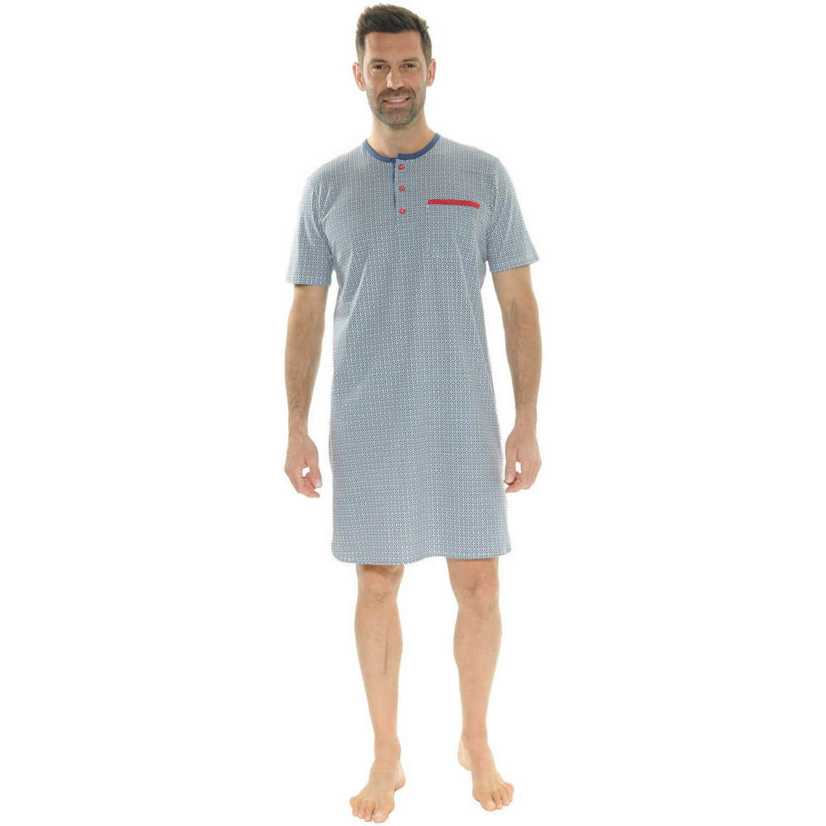 textil Herre Pyjamas / Natskjorte Christian Cane NAEL Blå