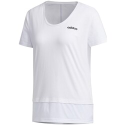 textil Dame T-shirts m. korte ærmer adidas Originals Essentials Hvid