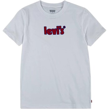 textil Pige T-shirts m. korte ærmer Levi's 195913 Hvid
