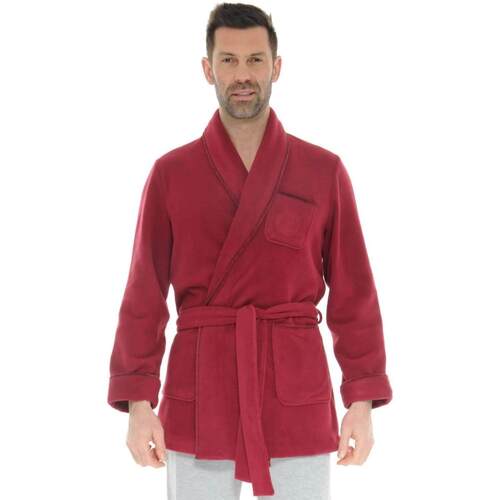 textil Herre Pyjamas / Natskjorte Christian Cane BAIKAL Rød