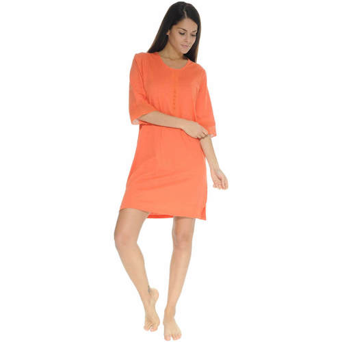 textil Dame Pyjamas / Natskjorte Christian Cane MANUELA Orange