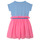textil Pige Korte kjoler Billieblush U12811-798 Blå / Pink