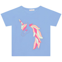 textil Pige T-shirts m. korte ærmer Billieblush U15B47-798 Blå