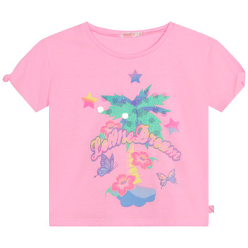 textil Pige T-shirts m. korte ærmer Billieblush U15B14-462 Pink