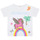 textil Pige T-shirts m. korte ærmer Billieblush U15B02-10P Hvid / Pink