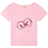 textil Pige T-shirts m. korte ærmer MICHAEL Michael Kors  Pink