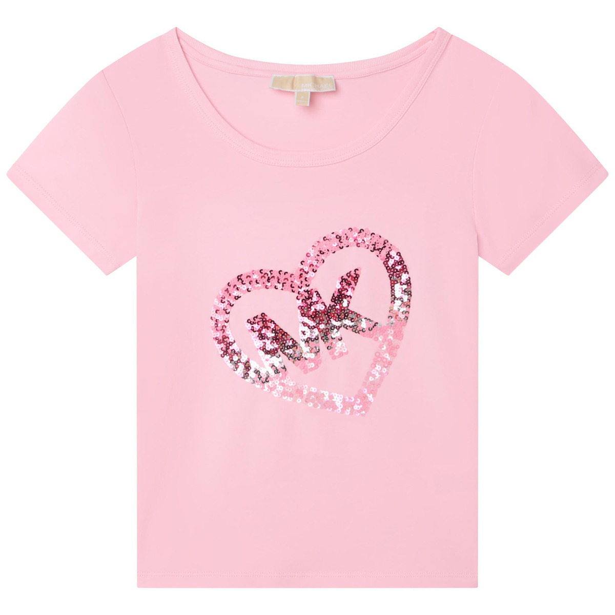 textil Pige T-shirts m. korte ærmer MICHAEL Michael Kors R15185-45T-C Pink