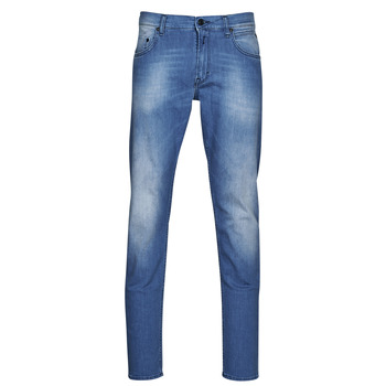 textil Herre Straight fit jeans Replay MICKY M Blå