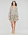 textil Dame Korte kjoler Replay W9033 Hvid