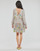 textil Dame Korte kjoler Replay W9033 Hvid