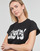 textil Dame T-shirts m. korte ærmer Replay W3588G Sort