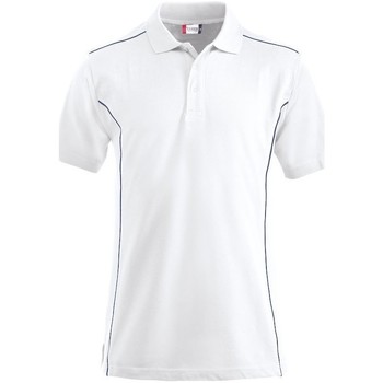 textil Herre Polo-t-shirts m. korte ærmer C-Clique  Hvid