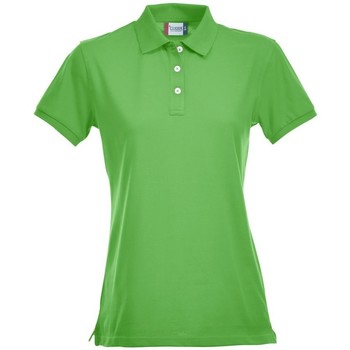 textil Dame Polo-t-shirts m. lange ærmer C-Clique  Grøn