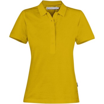 textil Dame Polo-t-shirts m. lange ærmer James Harvest  Flerfarvet