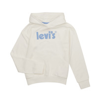textil Pige Sweatshirts Levi's LVG SQUARE POCKET HOODIE Hvid
