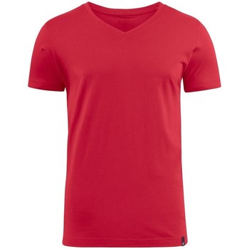 textil Herre Langærmede T-shirts James Harvest  Rød