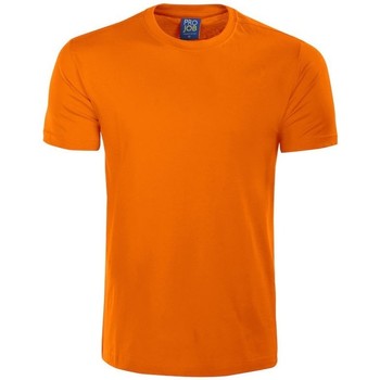 textil Herre Langærmede T-shirts Projob  Orange
