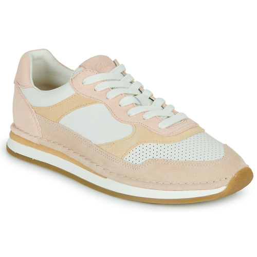 Sko Dame Lave sneakers Clarks CRAFTRUN TOR. Beige / Pink / Hvid