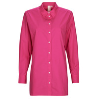 textil Dame Skjorter / Skjortebluser Only ONLCURLY LS SHIRT WVN Pink