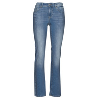 textil Dame Lige jeans Only ONLALICIA REG STRT DNM DOT568 Blå / Medium