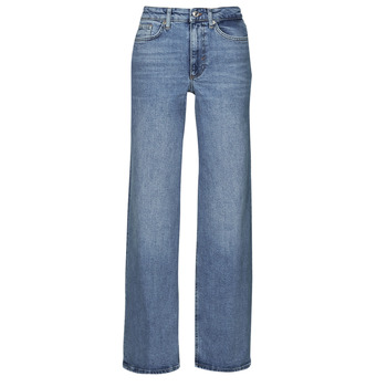 textil Dame Jeans med vide ben Only ONLJUICY HW WIDE LEG REA365 Blå / Medium