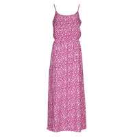 textil Dame Lange kjoler Only ONLNOVA LIFE STRAP MAXI DRESS Hvid / Pink