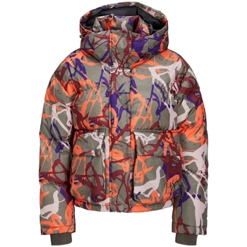 textil Dame Frakker Jjxx Waterproof Jacket Birdie Note - Morel Flerfarvet