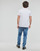 textil Herre T-shirts m. korte ærmer Calvin Klein Jeans SHRUNKEN BADGE TEE Hvid