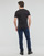textil Herre T-shirts m. korte ærmer Calvin Klein Jeans TRANSPARENT STRIPE LOGO TEE Sort