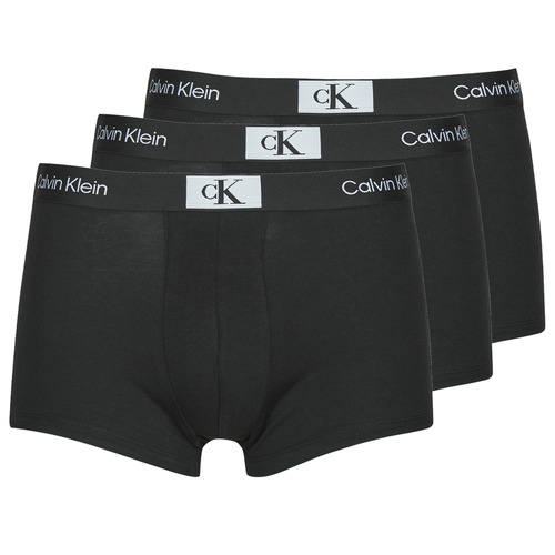 Undertøj Herre Trunks Calvin Klein Jeans TRUNK 3PK X3 Sort / Sort / Sort
