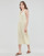 textil Dame Lange kjoler Deeluxe ARIA RO W m+ Hvid