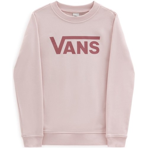 textil Dame Sweatshirts Vans WM Classic V Crew Pink