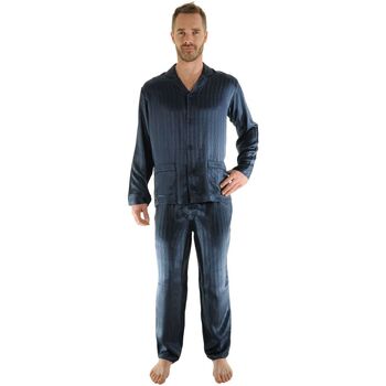 textil Herre Pyjamas / Natskjorte Pilus RENOIR Blå