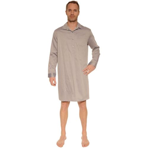 textil Herre Pyjamas / Natskjorte Pilus CAESAR Beige