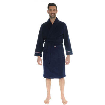 textil Herre Pyjamas / Natskjorte Le Pyjama Français PRADINES Blå