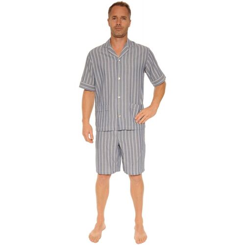 textil Herre Pyjamas / Natskjorte Pilus GISLAIN Blå