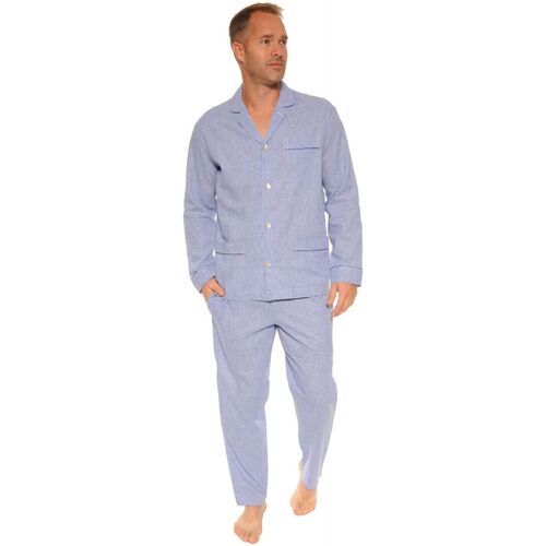 textil Herre Pyjamas / Natskjorte Pilus GERALD Blå