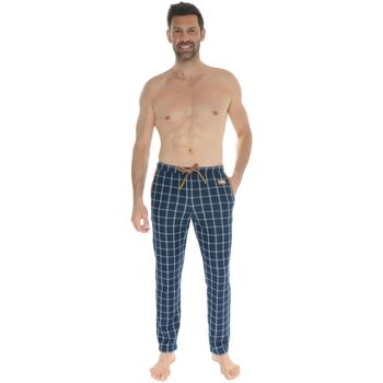 textil Herre Pyjamas / Natskjorte Pilus LANDRY Blå