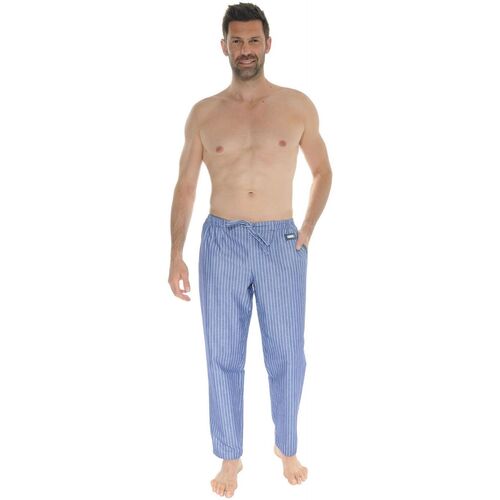 textil Herre Pyjamas / Natskjorte Pilus LEANDRE Blå