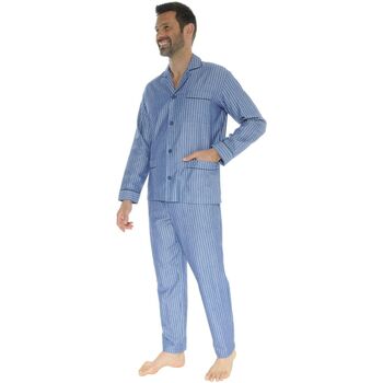 textil Herre Pyjamas / Natskjorte Pilus LEANDRE Blå