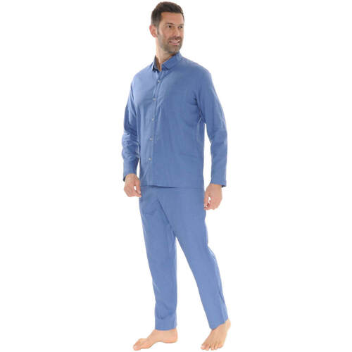 textil Herre Pyjamas / Natskjorte Pilus PHEDOR Blå